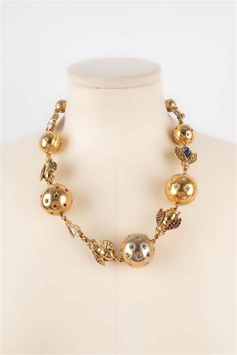 collier abeille dior